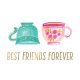 Trend képeslap - Best friends forever