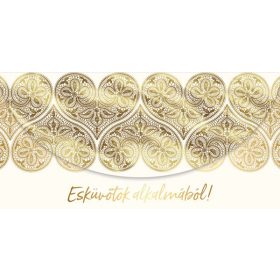 Esküvőtök alkalmából díszboríték