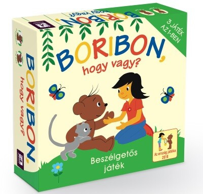 Boribon, hogy vagy? - beszélgetős játék /3 játék az 1-ben (új kiadás)