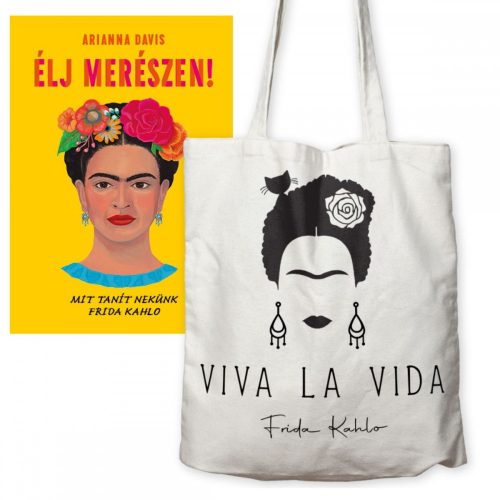 Frida Kahlo csomag | Élj merészen! - biopamut