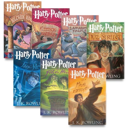 Harry Potter-sorozat könyvcsomag (keménytáblás)