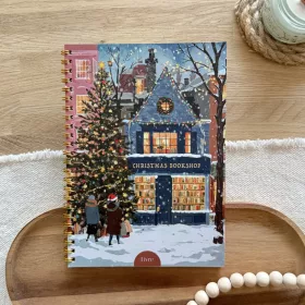 Christmas Bookshop  jegyzetfüzet