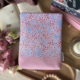 Cherry Blossom könyvtok - Cipzáras