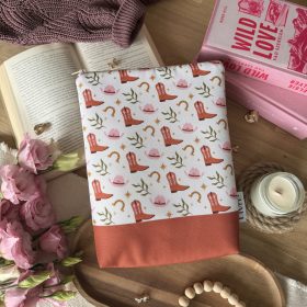 Cowboy könyvtok - Cipzáras