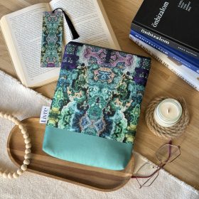 Jade könyvtok - Cipzáras