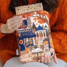 Pumpkin Bookshop könyvtok - Cipzáras