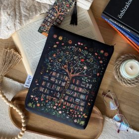 A Tudás Fája könyvtok - Cipzáras - ELŐKÉSZÜLETBEN