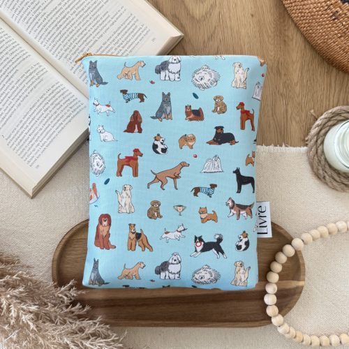 Puppy Pals könyvtok - Cipzáros