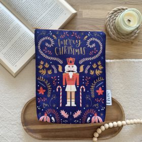 Diótörő könyvtok XXL - Cipzáras 