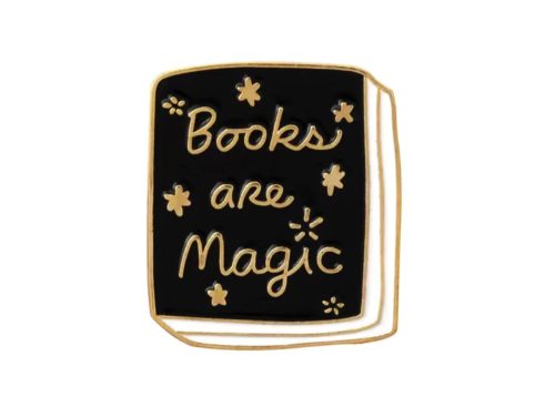 Books are magic kitűző