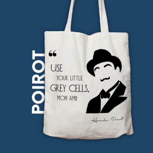 Poirot vászontáska