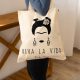 Frida Kahlo vászontáska - biopamut